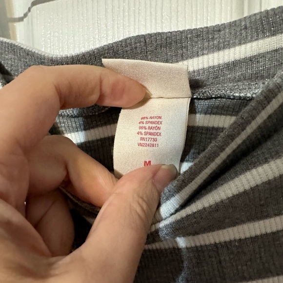 Mossimo Supply Company NWT Striped Skater Skirt - Picture 12 of 13